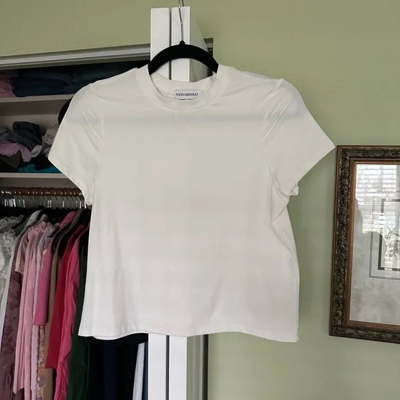 WeWoreWhat Relaxed Tee in White - Picture 2 of 5